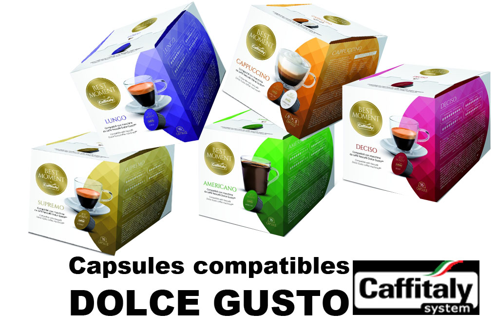 BEST MOMENT- Capsules compatibles DOLCE GUSTO