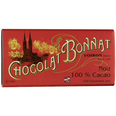 BONNAT - Tablette 100% cacao