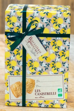 Biscuiterie de Provence - Canistrelli Bio au citron
