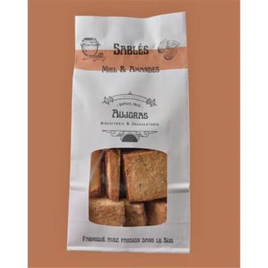Aujoras - Sablés miel et amandes