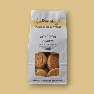 Aujoras - Ovaline à la Fleur de Sel de Camargue et Vanille