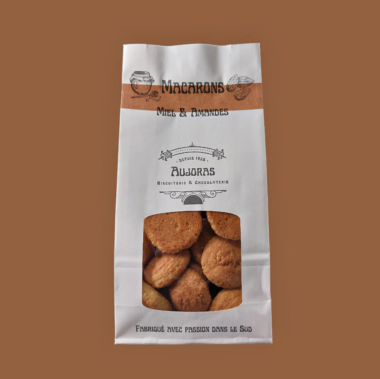 Aujoras - Macarons miel et amandes