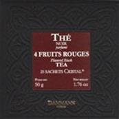 Quatre Fruits Rouges,25 sachets Cristal.